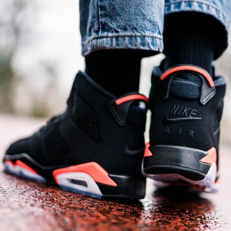 Air Jordan 6 GS 384665 060 Black 7