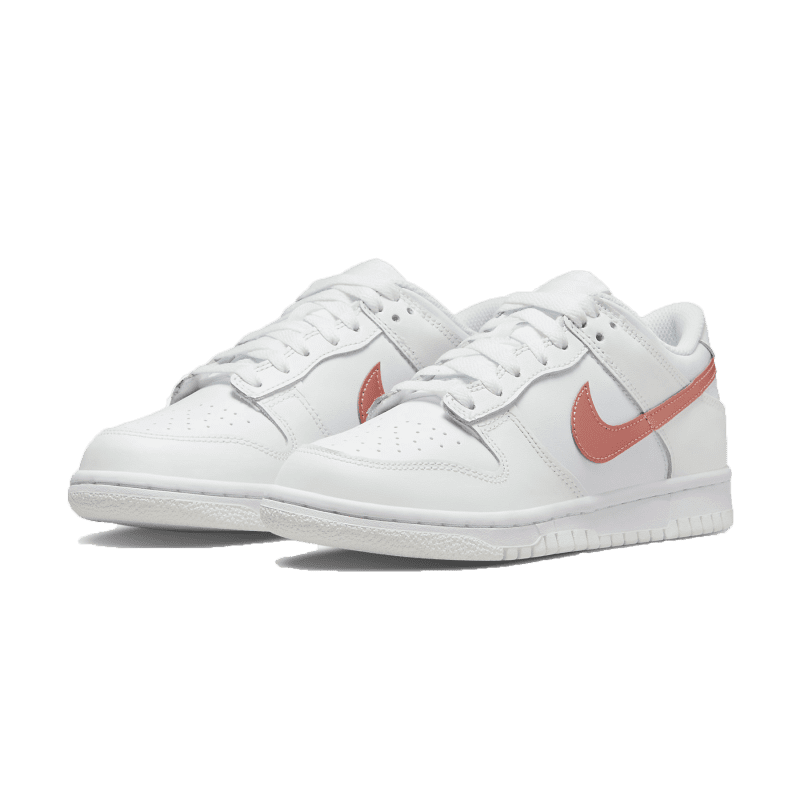 Nike Dunk Low GS White Metallic Red Bronze 1