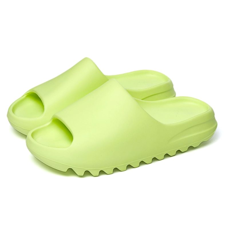 adidas yeezy slide glow green GX6138 2