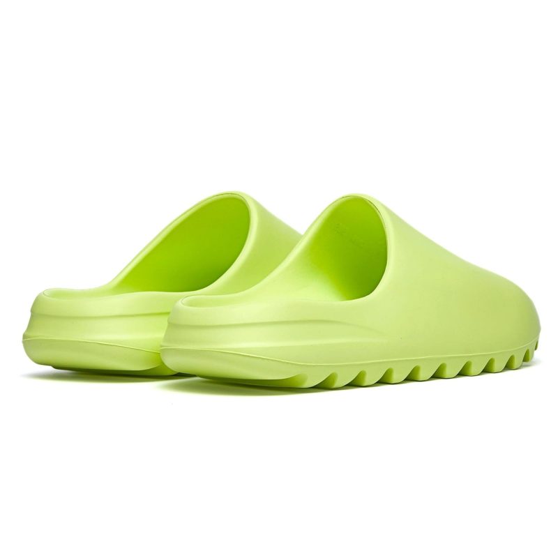 adidas yeezy slide glow green GX6138 3