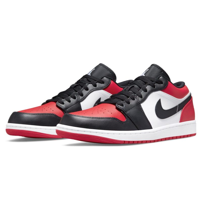 air jordan 1 low bred toe 553558 612 2