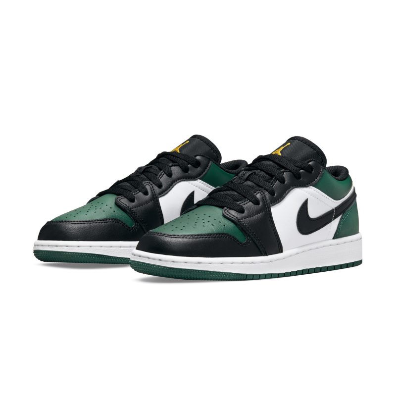 air jordan 1 low noble green gs 553560 371 2