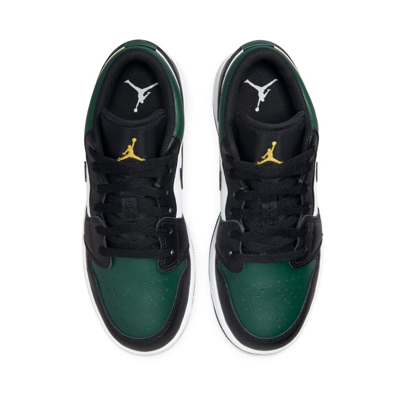 air jordan 1 low noble green gs 553560 371 3