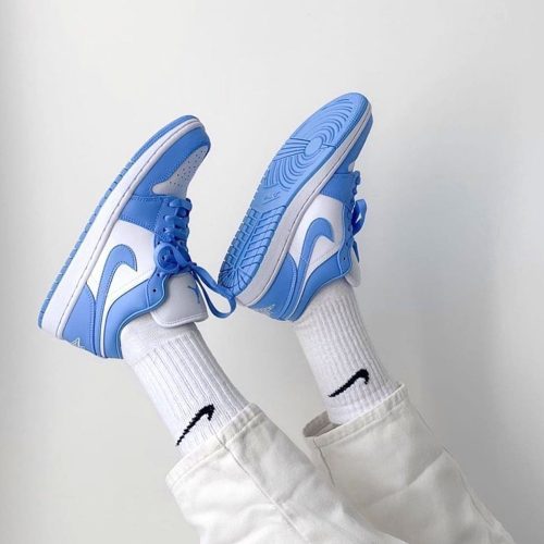 air jordan 1 low unc w AO9944 441 7