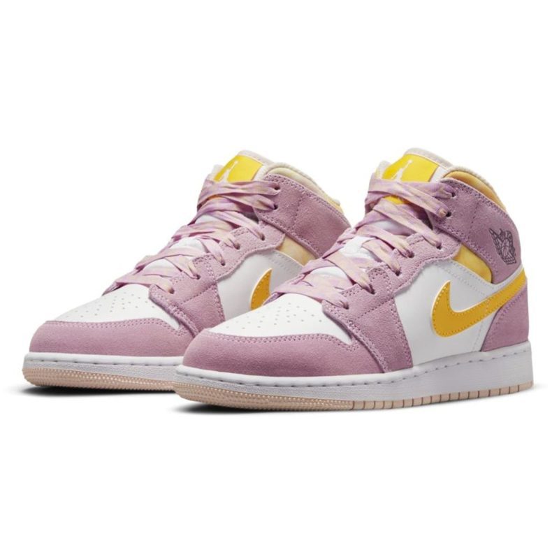 air jordan 1 mid cherry blossom gs dc9517 600 2