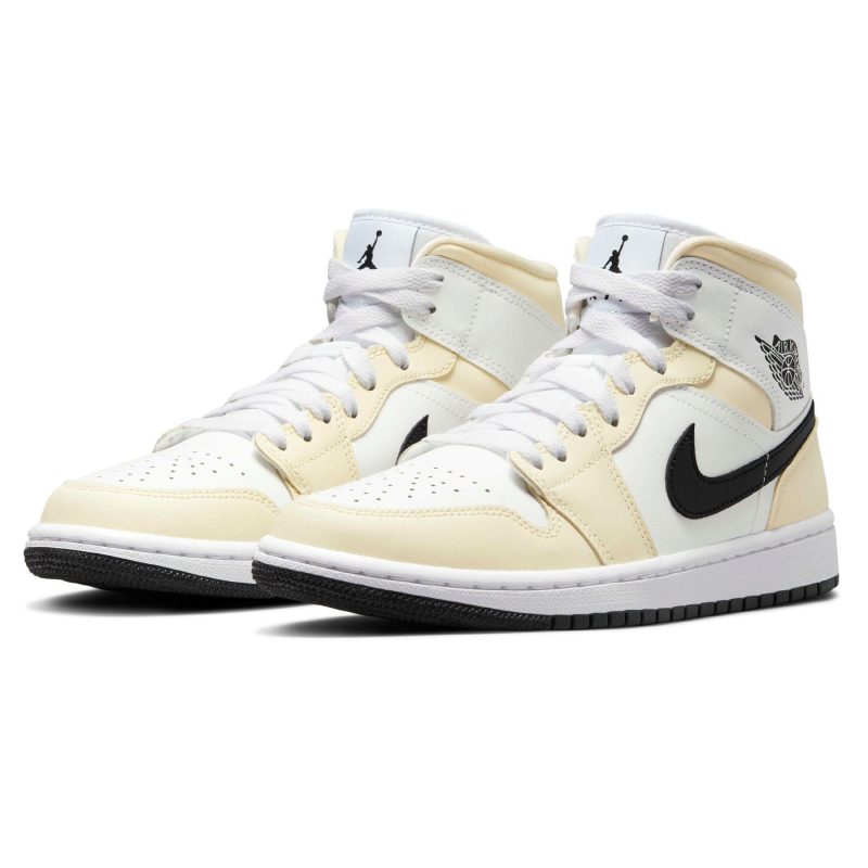 air jordan 1 mid coconut milk w BQ6472 121 2