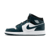 air jordan 1 mid dark teal gs 554725 411 1