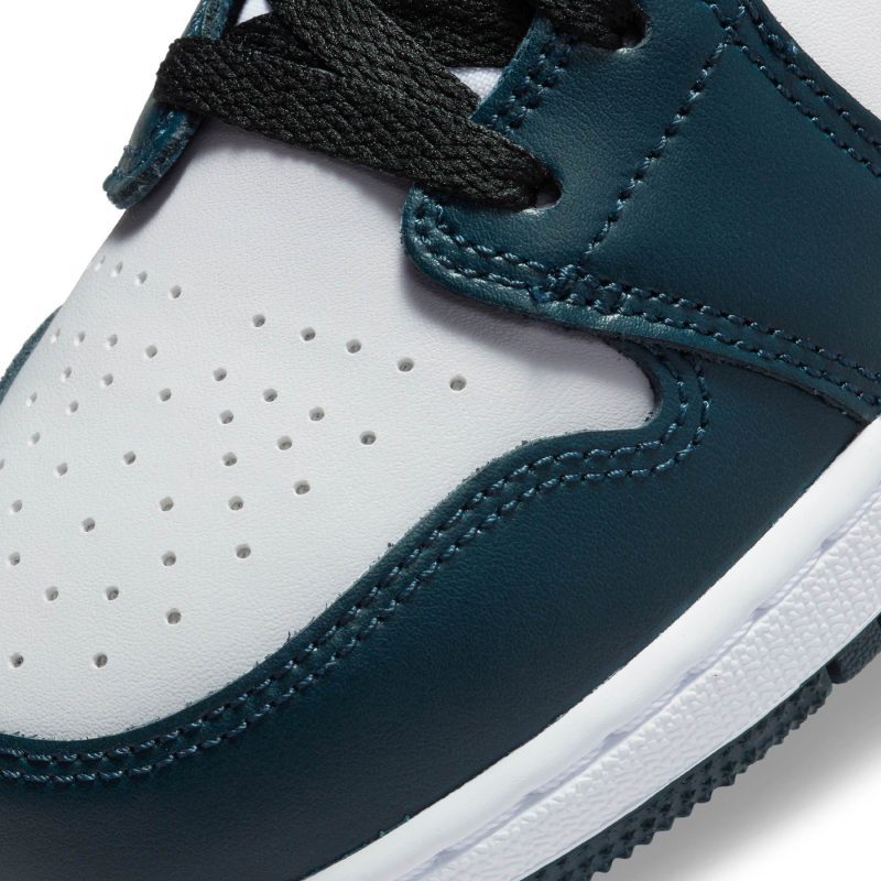 air jordan 1 mid dark teal gs 554725 411 6