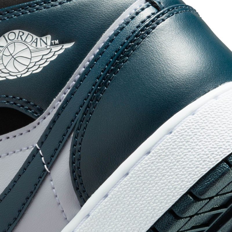 air jordan 1 mid dark teal gs 554725 411 7