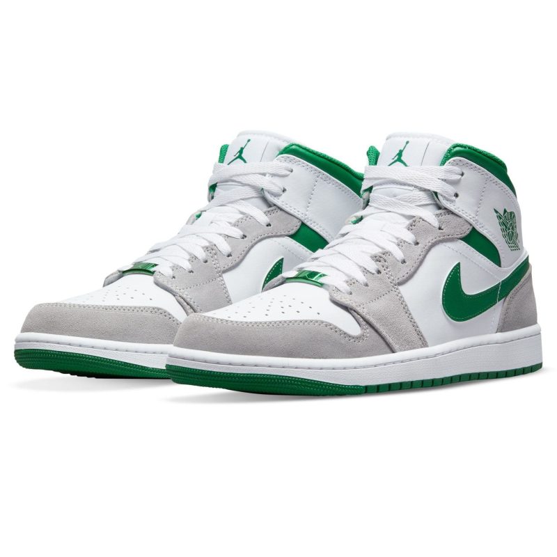 air jordan 1 mid grey green DC7294 103 2