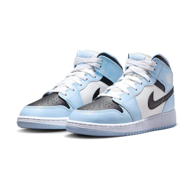 air jordan 1 mid gs ice blue 555112 401 2