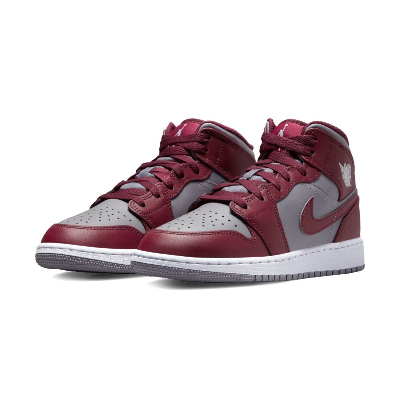 air jordan 1 mid gs team red dq8423 615 2