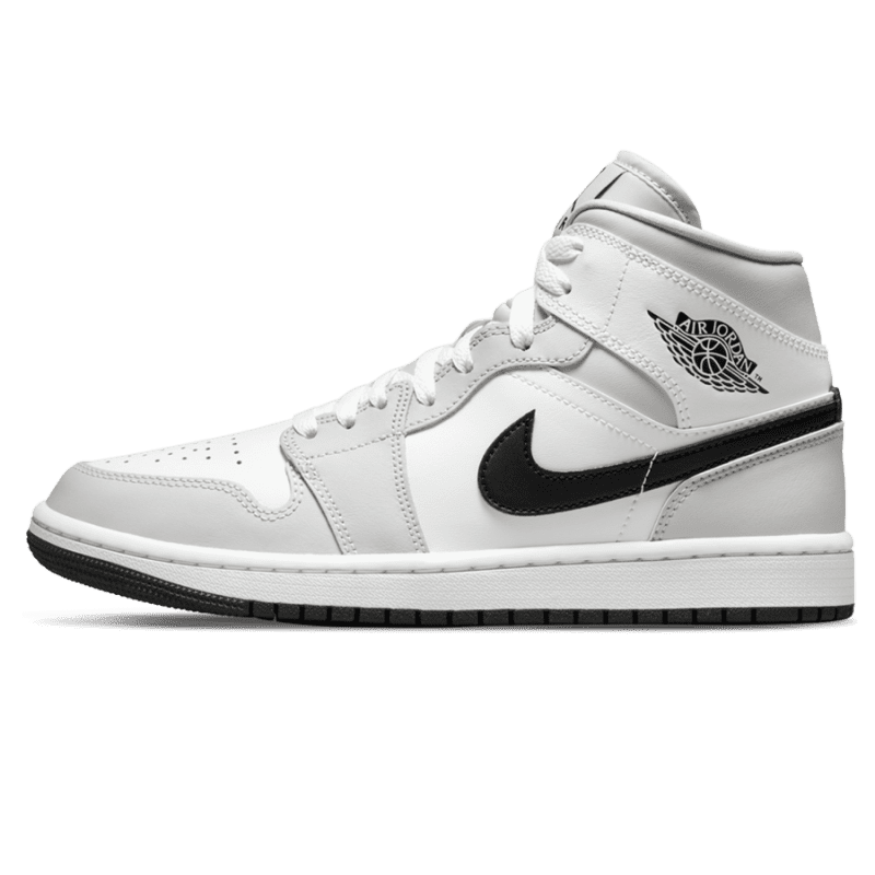 air jordan 1 mid light smoke grey w BQ6472 015 1