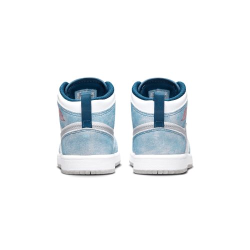 air jordan 1 mid se french blue light steel ps DR6237 401 4