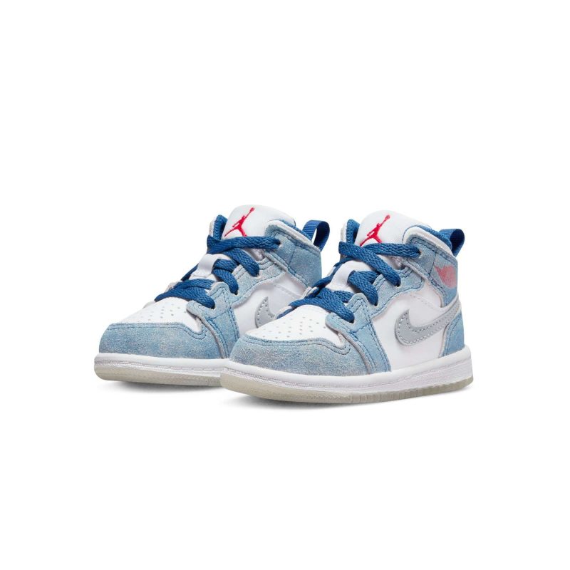 air jordan 1 mid se french blue light steel td DR6236 401 2