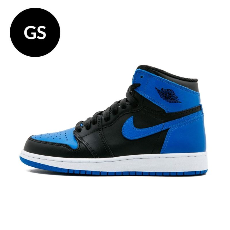 air jordan 1 retro high og bg black royal white 575441 007 1