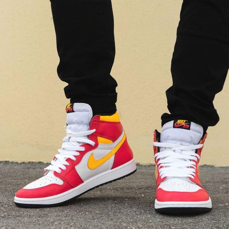 air jordan 1 retro high og light fusion red 555088 603 8