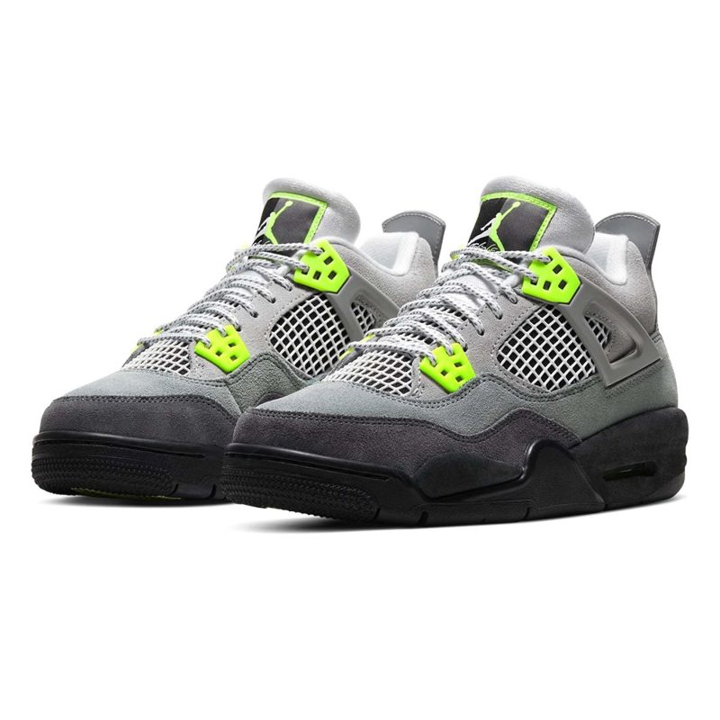 air jordan 4 retro gs neon ct5343 007 2 wbr9gk