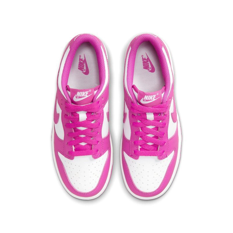 nike dunk low active fuchsia gs FJ0704 100 3