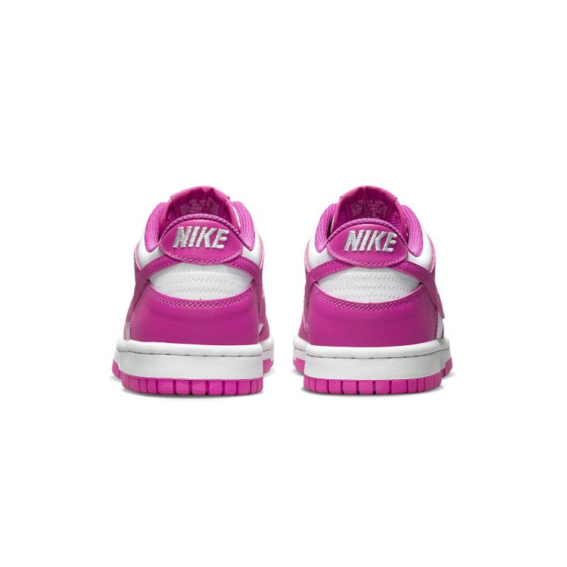 nike dunk low active fuchsia gs FJ0704 100 4