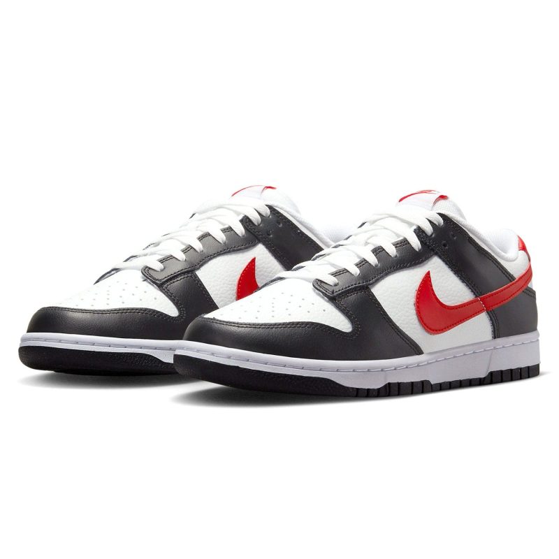 nike dunk low black red white FB3354 001 2