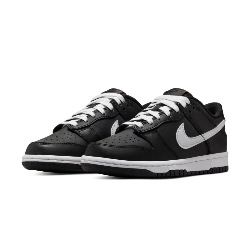 nike dunk low black white gs DH9765 002 2