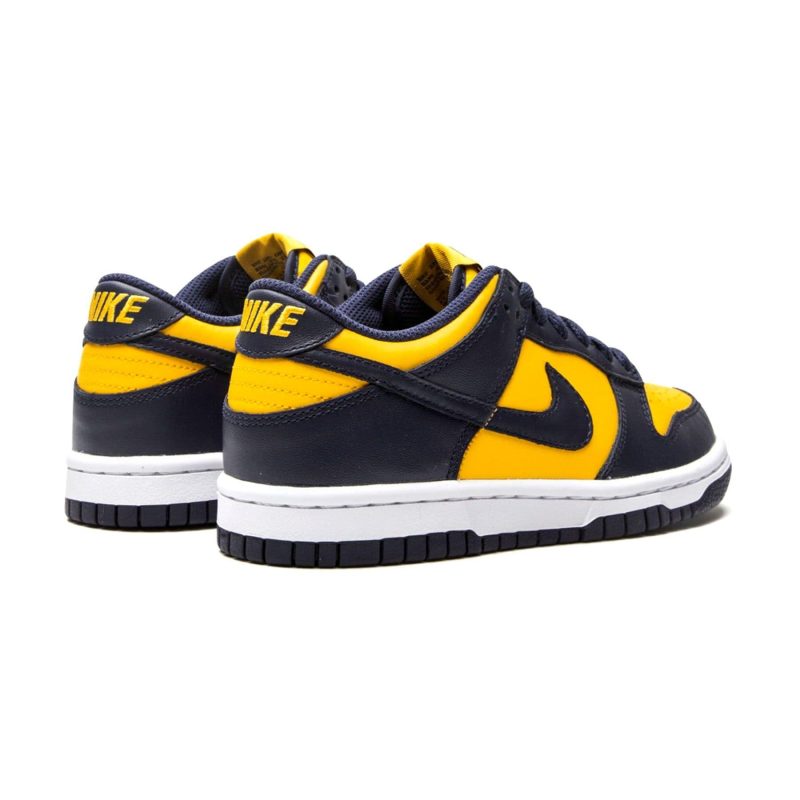 nike dunk low michigan gs CW1590 700 4