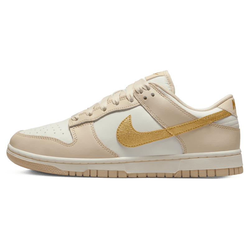 nike dunk low phantom metallic gold w DX5930 001 1