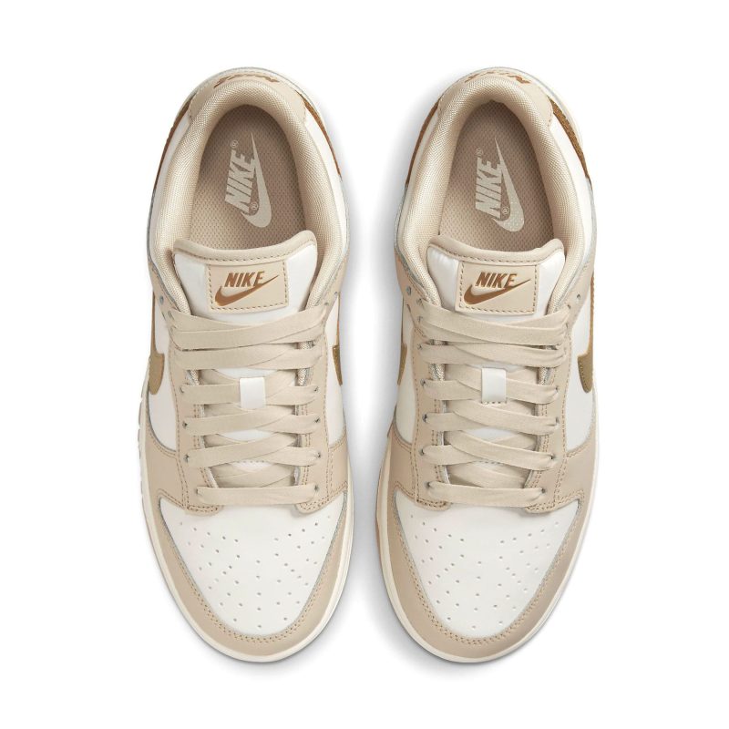 nike dunk low phantom metallic gold w DX5930 001 3