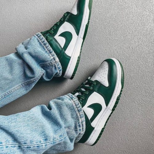 nike dunk low varsity green DD1391 101 7