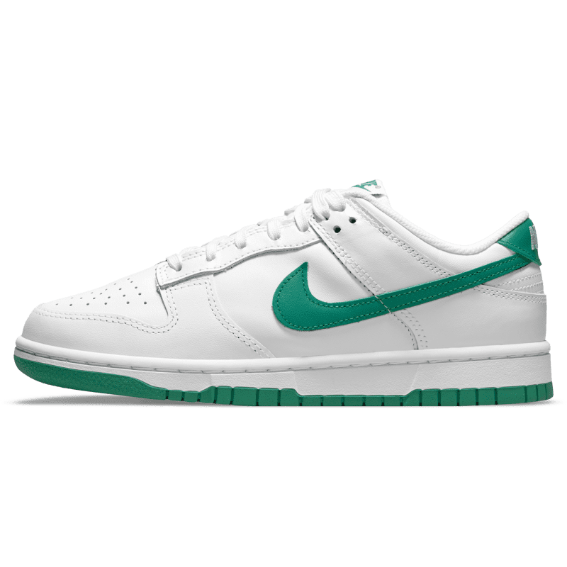 nike dunk low white green noise w DD1503 112 1