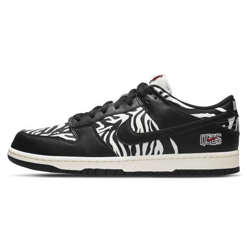 nike sb dunk low quartersnacks zebra DM3510 001 1