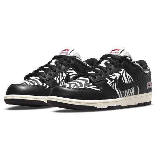 nike sb dunk low quartersnacks zebra DM3510 001 2