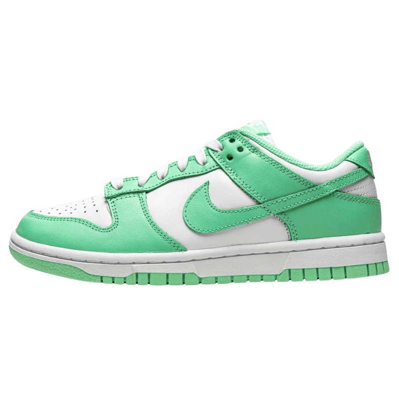 nike wmns dunk low green glow white green glow white dd1503 105