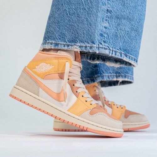 wmns air jordan 1 mid apricot dh4270 800 6 ytzwhu