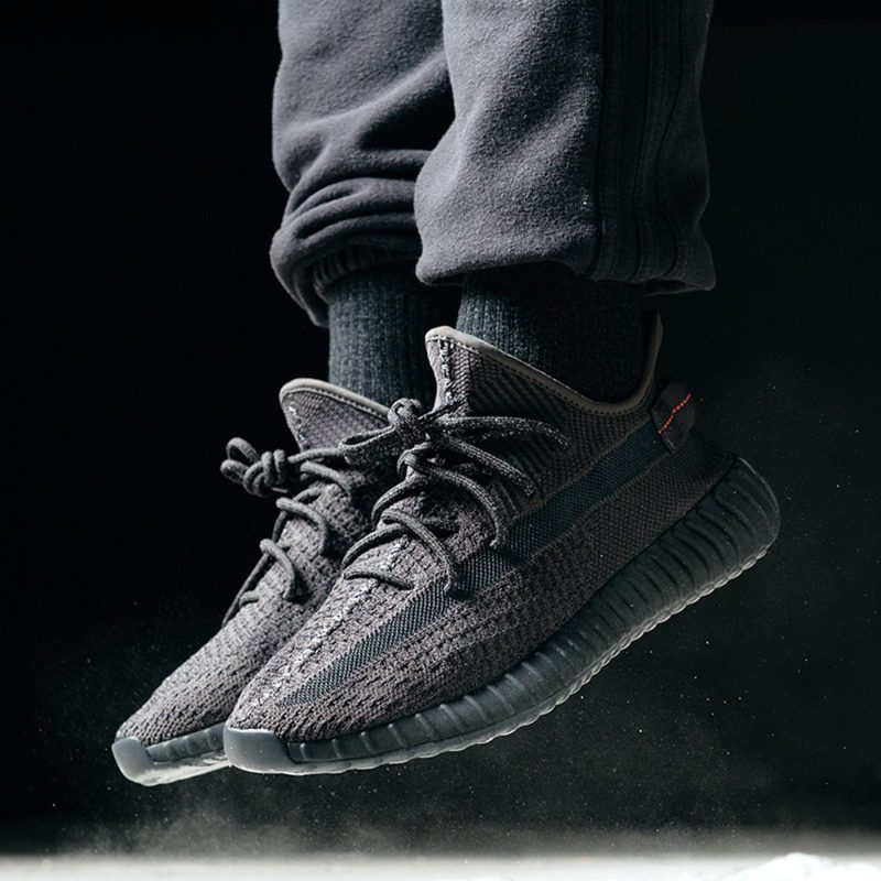 yeezy boost 350 v2 reflective black static FU9007 7