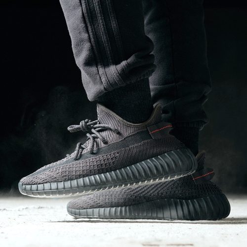 yeezy boost 350 v2 reflective black static FU9007 8